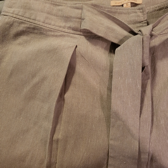 Gibson Latimer Pants Tie Waist Wide Leg - Picture 8 of 10